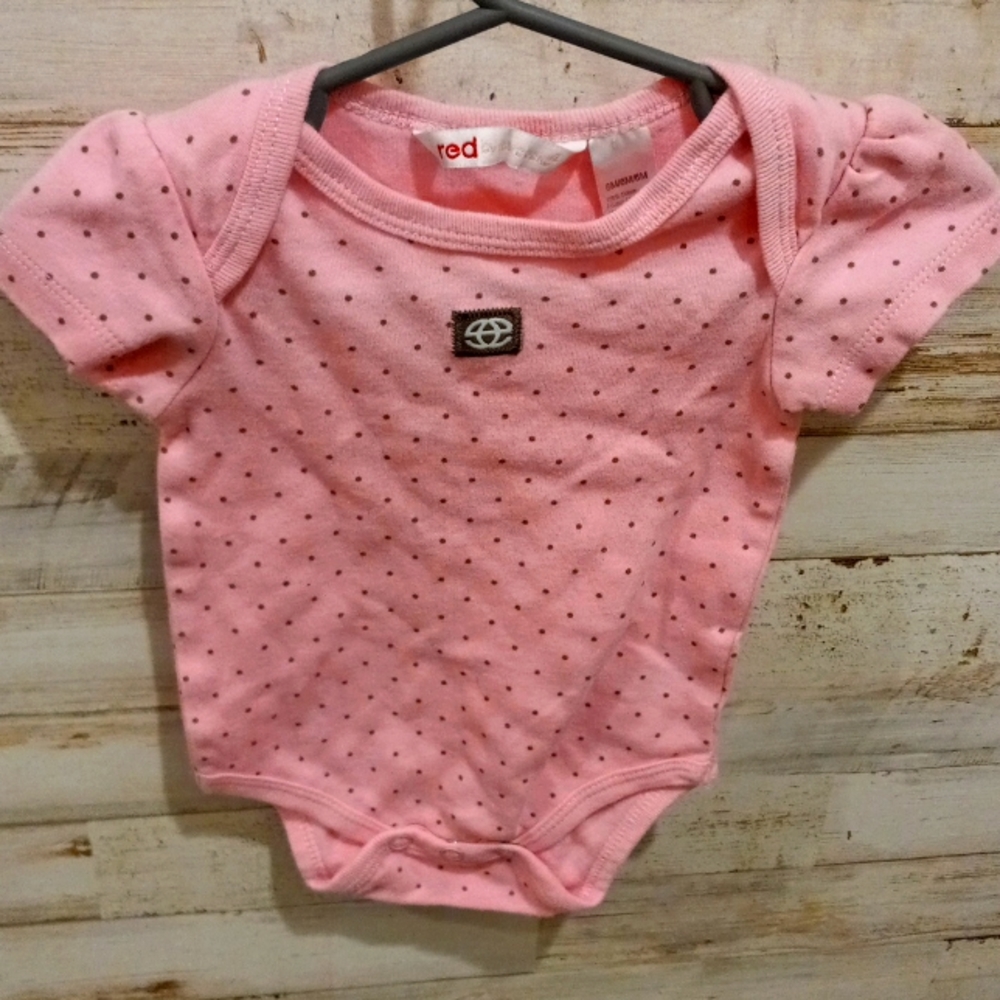 Red by Marc Ecko girls onesie.    Box 297.   8/1